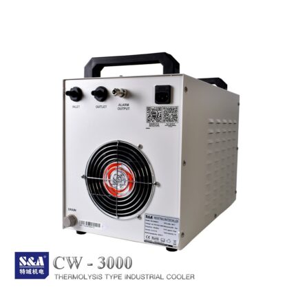 Startnow S&A CW3000 Industrial Water Chiller for CO2 Laser Engraving Cutting Machine 60W 80W Laser Tube